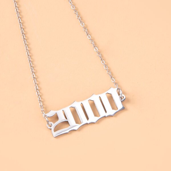 Year Number Necklaces For Women Birthday Date Gifts - Image 2