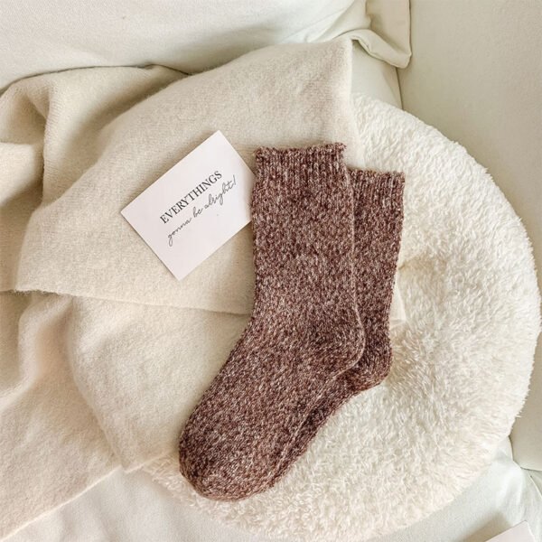 Women's Winter Thicken Thermal Wool Tube Socks - Image 2