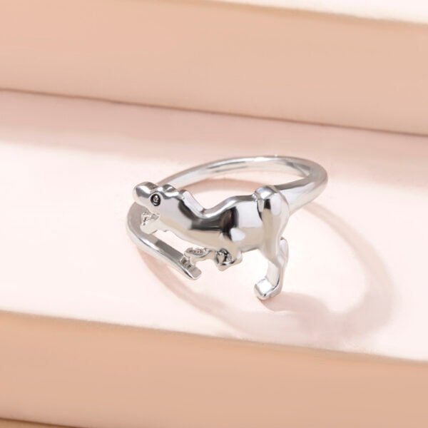Dinosaur Animal Ring Tyrannosaurus Stegosaurus Open Rings For Women Jewelry - Image 2