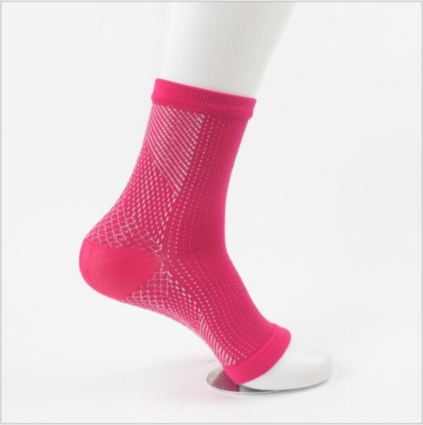 Yoga Ankle Support Sports Socks Fitness Sprain Protection Pressure Elastic Nylon Foot Cover - Image 9