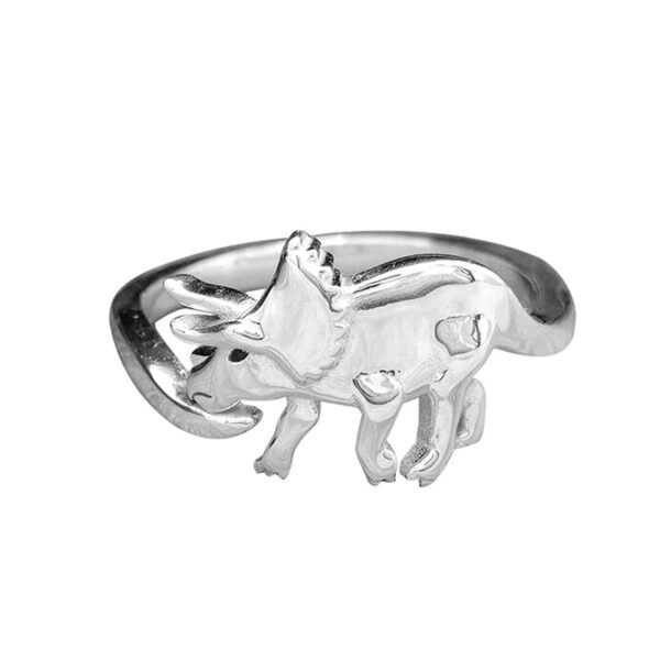Dinosaur Animal Ring Tyrannosaurus Stegosaurus Open Rings For Women Jewelry - Image 9