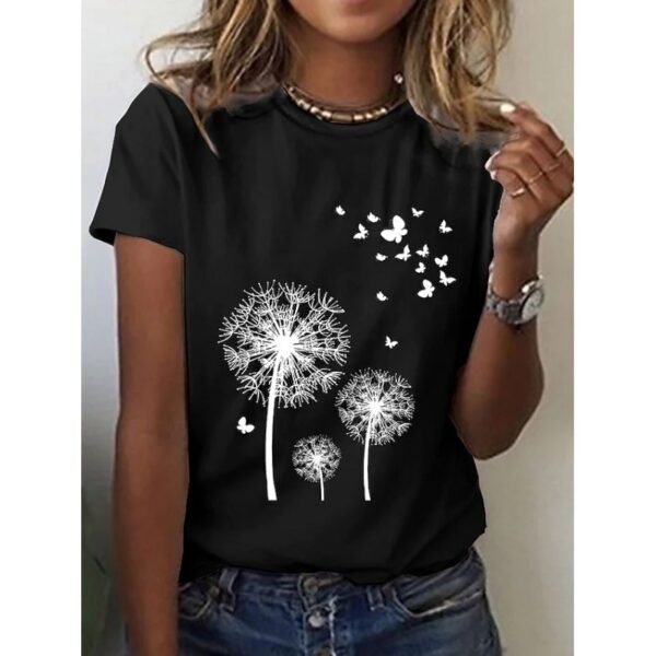 3D Sunflower Women's Flower Print - Image 2