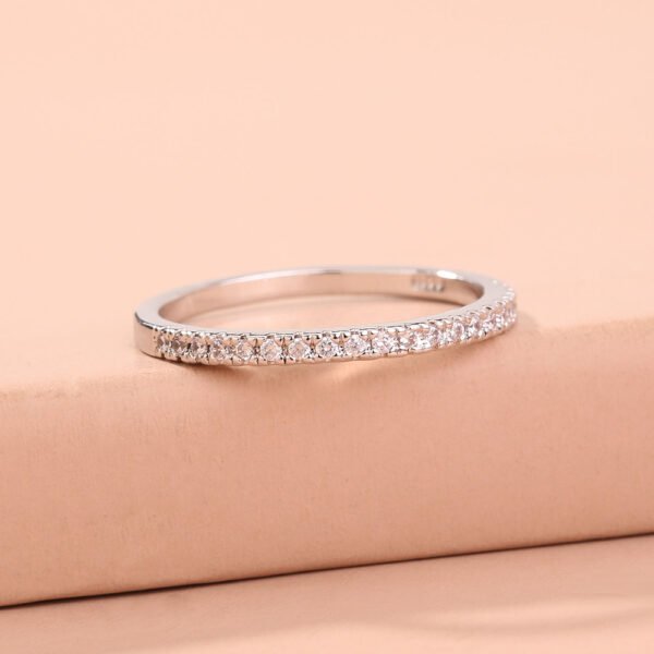 Bronze Zircon Ring Adjustable - Image 2