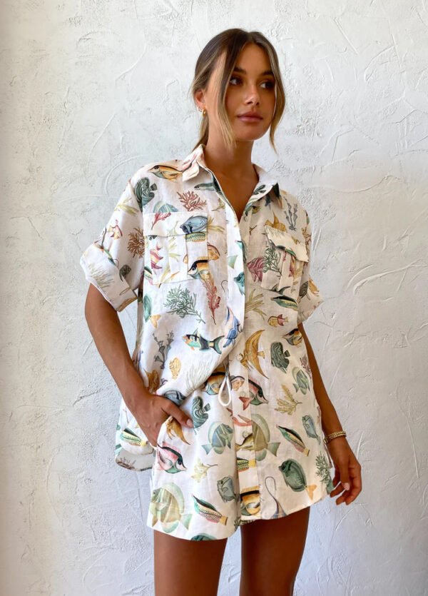 Women's Vacation Style Casual Tether Suit - Image 6