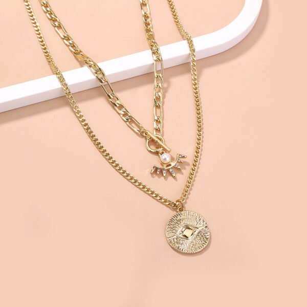 The eye of the devil, a double-layered necklace - Image 4