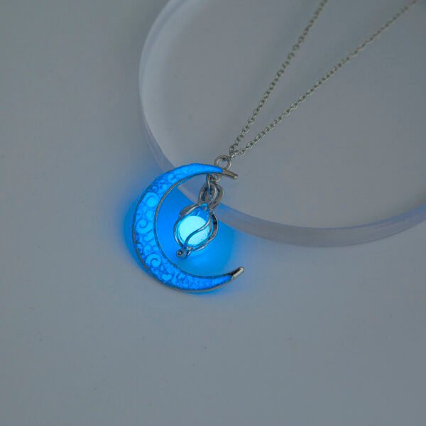 The Halloween Multicoloured Moon Whirlwind Necklace - Image 4