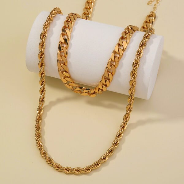 Bombastic punk, Retro Chic, two-tiered necklaces - Image 6