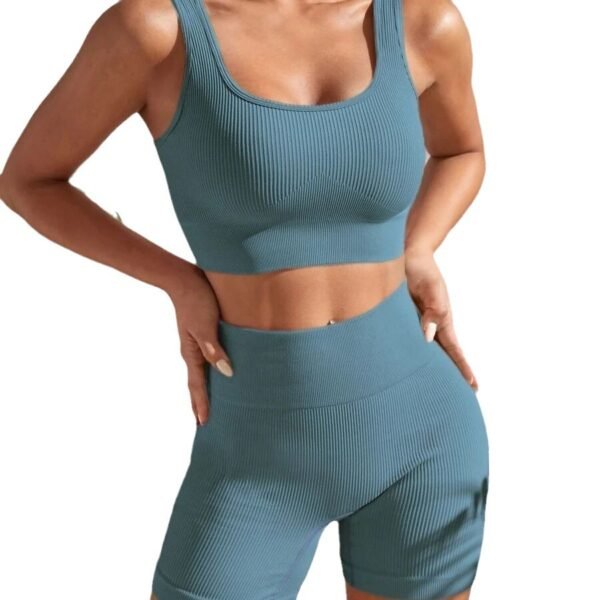 Yoga Clothes Shorts Sports Suit Women - Image 5
