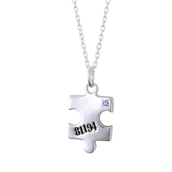 Anime The Promised Neverland Emma Norman Ray Number Puzzle Necklace - Image 4
