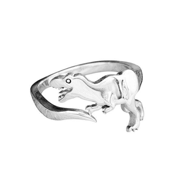 Dinosaur Animal Ring Tyrannosaurus Stegosaurus Open Rings For Women Jewelry - Image 6