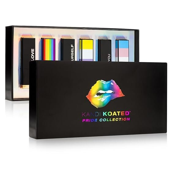 Kandi Koated Proud of You Pride Lipstick Collection - Special Edition Commemorative Set | Creamy Lipstick Set | Rich Color, Paraben-Free, Cruelty-Free Formula | Beauty & Makeup