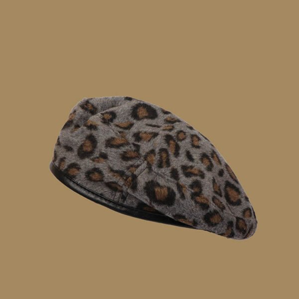 Autumn And Winter English Bud Hat - Image 4