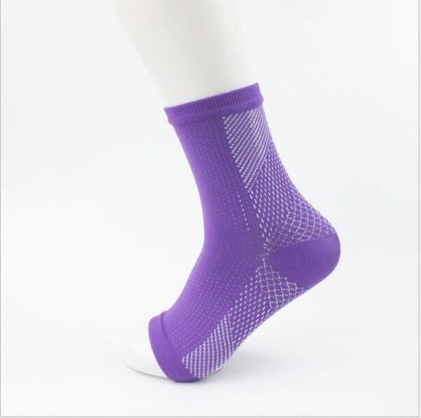 Yoga Ankle Support Sports Socks Fitness Sprain Protection Pressure Elastic Nylon Foot Cover - Image 8