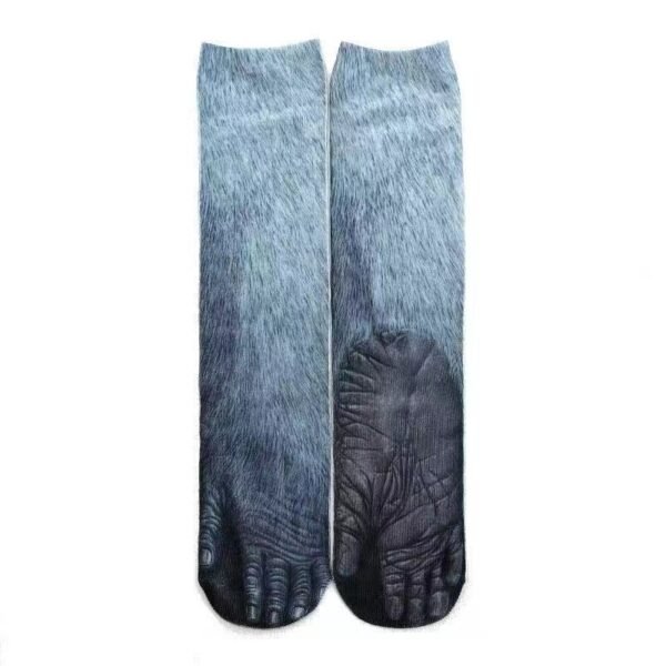 3D Animal Paw Tube Socks Funny Creative - Image 7