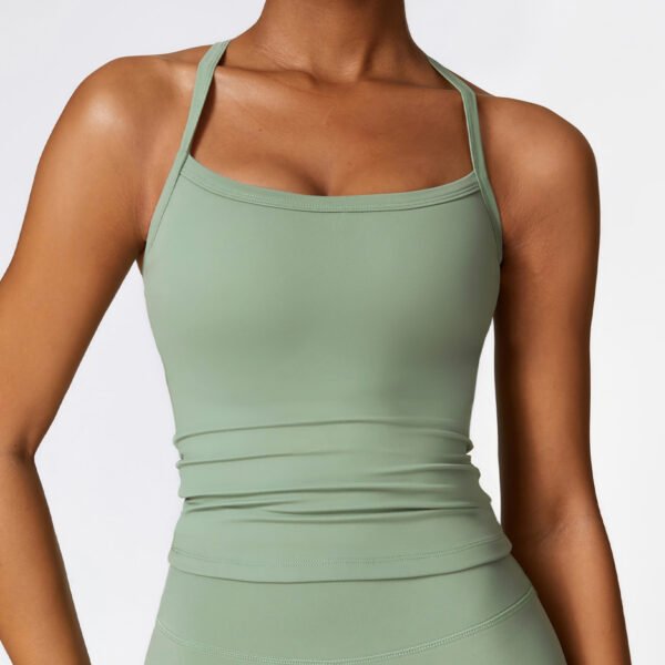 Beauty Back Yoga Vest Quick-drying Workout Top Sports Fitness Vest - Image 6