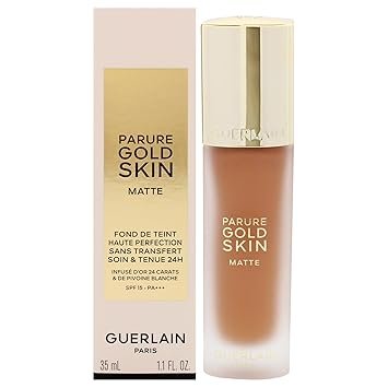 Parure Gold Skin Matte 24H Wear No-Transfer Foundation SPF 15-5N Neutral by Guerlain for Women - 1.1 oz Foundation