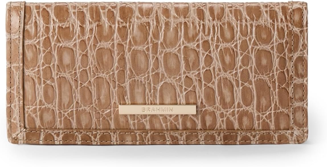 BRAHMIN Ady Wallet - Timeless Taupe Bayem