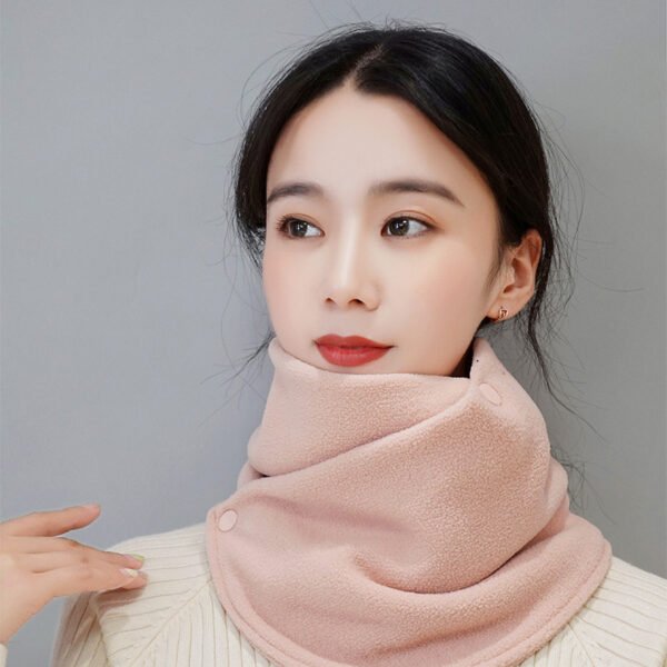 Women's Warm Plush Scarf Ins Cute And Versatile - Image 8