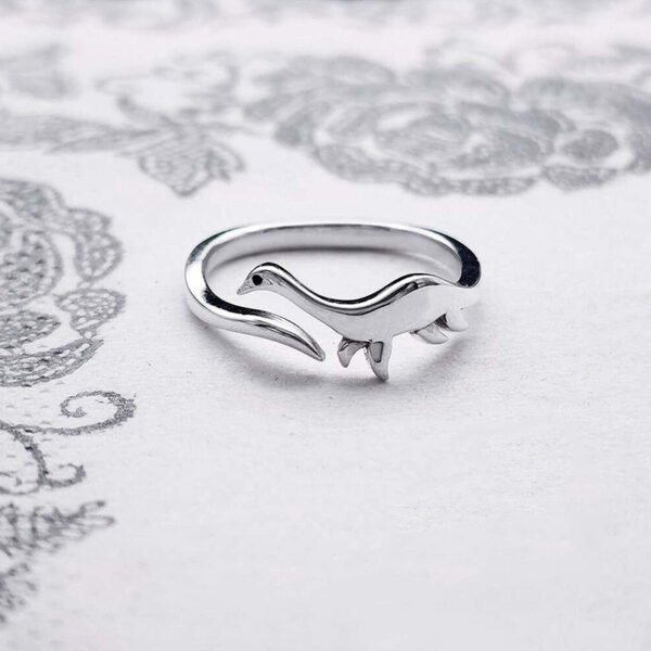 Dinosaur Animal Ring Tyrannosaurus Stegosaurus Open Rings For Women Jewelry - Image 8