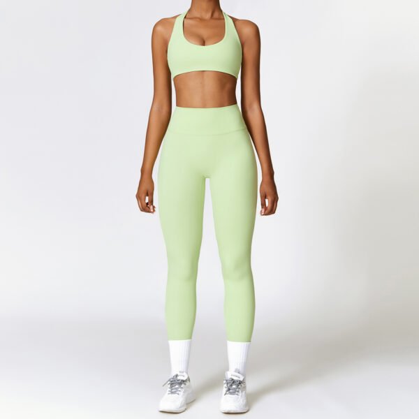 Women's Tight Sports Fitness Yoga Wear Suit - Image 5