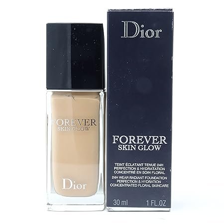 Christian Dior Dior Forever Skin Glow Hydrating Foundation SPF 15 30ml (2.5W Warm) 1 Fl Oz (Pack of 1)