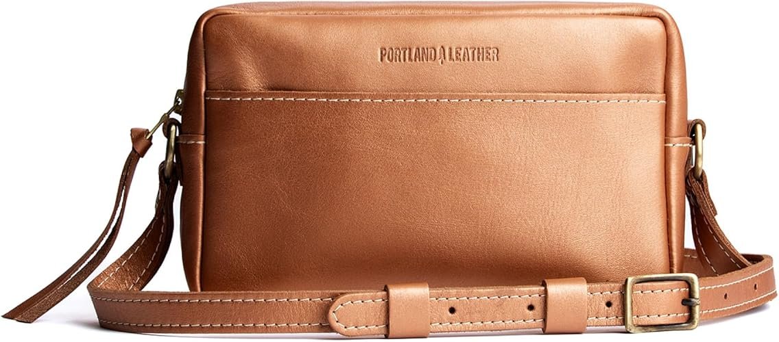 Portland Leather Goods Large Camera Bag Purse for Women – Handmade from the Finest Full-Grain Hides