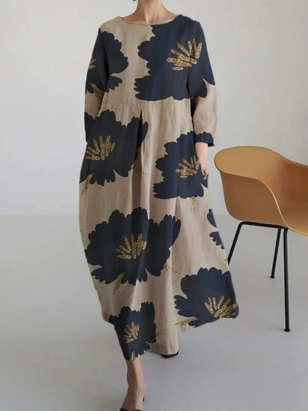 3D Pull Frame Craft Leisure Fashion Lady Dress - Image 8