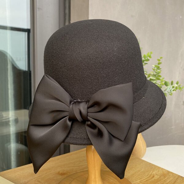 Autumn And Winter Dome Bucket Hat Ladies - Image 3