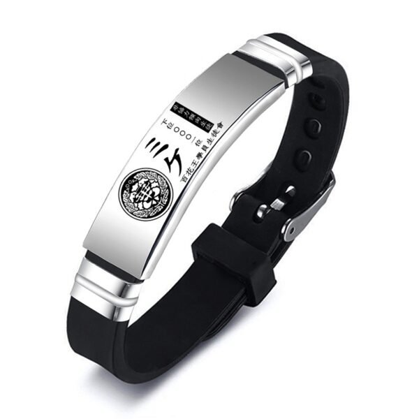 Classic Jabami Yumeko Suzui Ryouta Mary Saotome Stainless Steel Bangle Anime Kakegurui ID Card Silicone Bracelets For Women Men - Image 5