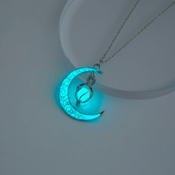The Halloween Multicoloured Moon Whirlwind Necklace - Image 3