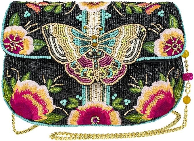 Mary Frances Dream Chaser, Social Butterfly Mini Crossbody Handbag