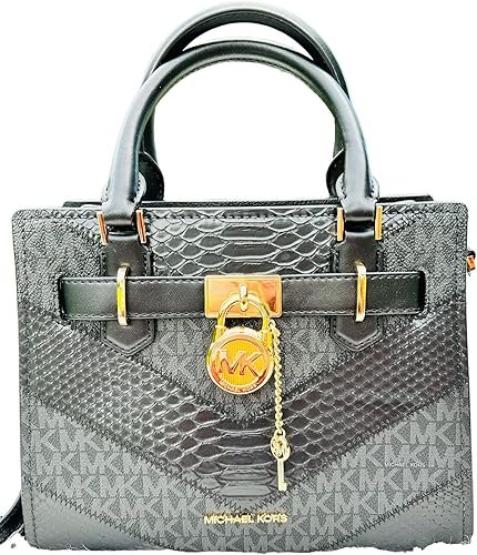 Michael Kors Hamilton Small Satchel (Black Multi)