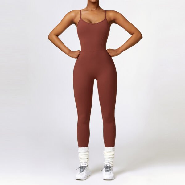 Beauty Back Yoga One-piece Sports Fitness Tights - Image 4