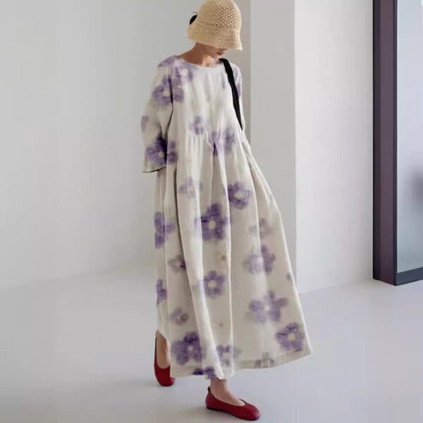 3D Pull Frame Craft Leisure Fashion Lady Dress - Image 4