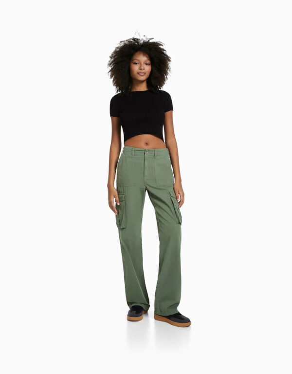 All-matching Casual Pants Three-dimensional Pocket Nipped Waist Trousers - Image 8