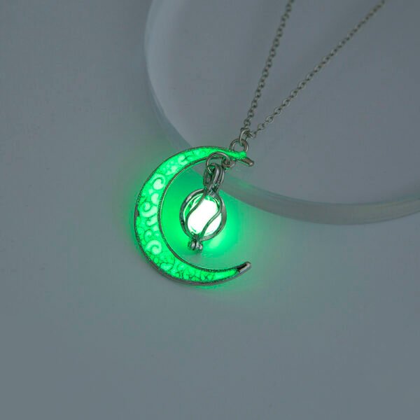 The Halloween Multicoloured Moon Whirlwind Necklace - Image 5
