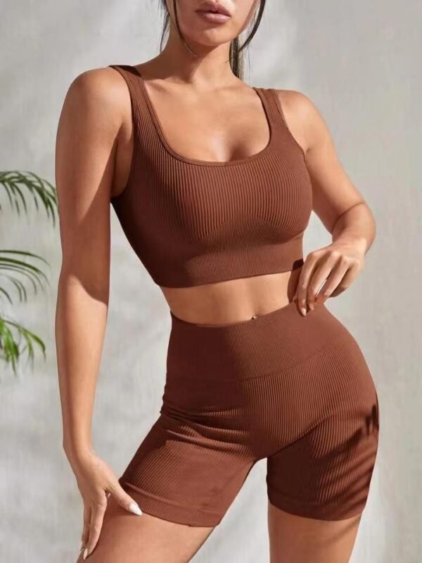 Yoga Clothes Shorts Sports Suit Women - Image 7