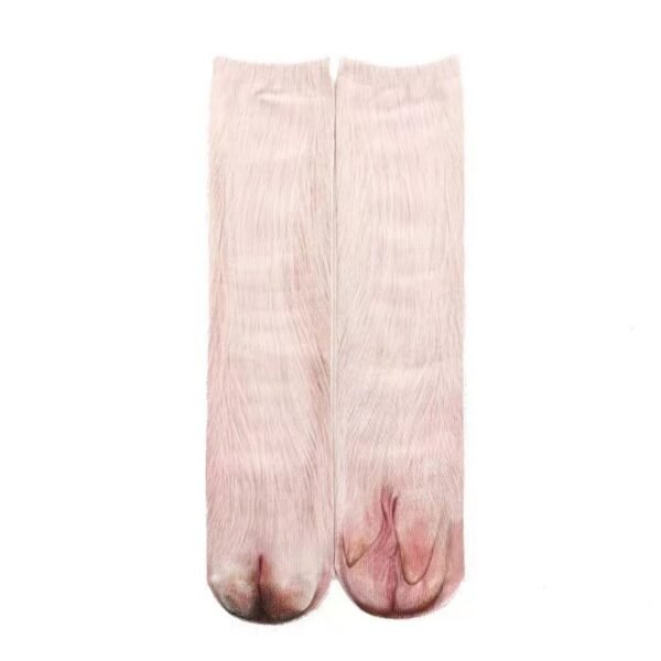 3D Animal Paw Tube Socks Funny Creative