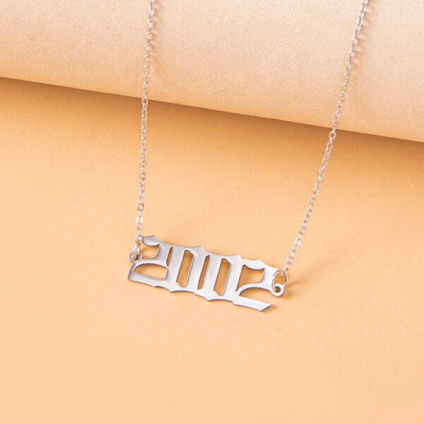 Year Number Necklaces For Women Birthday Date Gifts - Image 5