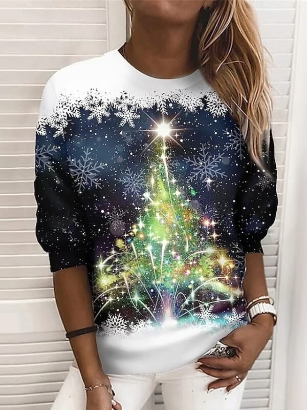 Autumn And Winter New Fashion Christmas Long-sleeved Sweater - Image 5
