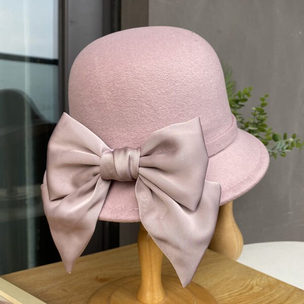 Autumn And Winter Dome Bucket Hat Ladies - Image 5
