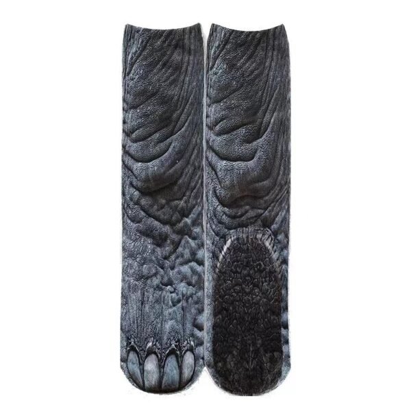 3D Animal Paw Tube Socks Funny Creative - Image 9