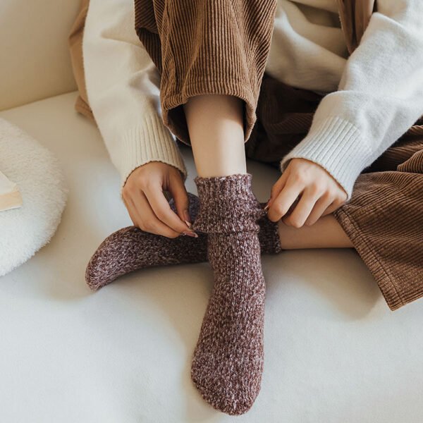 Women's Winter Thicken Thermal Wool Tube Socks - Image 10