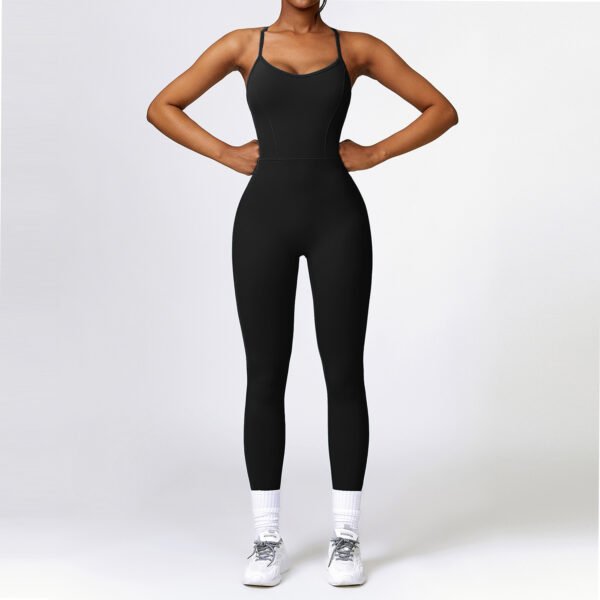 Beauty Back Yoga One-piece Sports Fitness Tights - Image 2