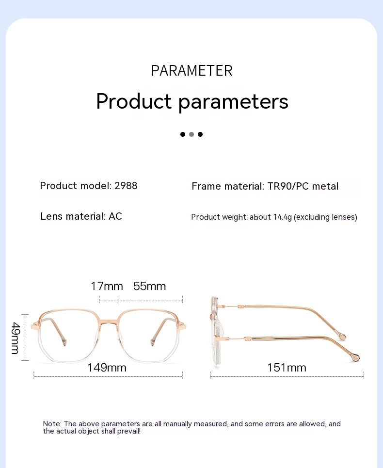 Anti-blue Light With Myopia Glasses Option - Image 10