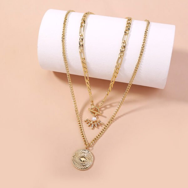 The eye of the devil, a double-layered necklace - Image 3