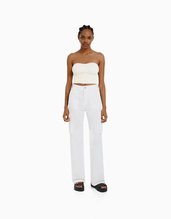 All-matching Casual Pants Three-dimensional Pocket Nipped Waist Trousers - Image 7