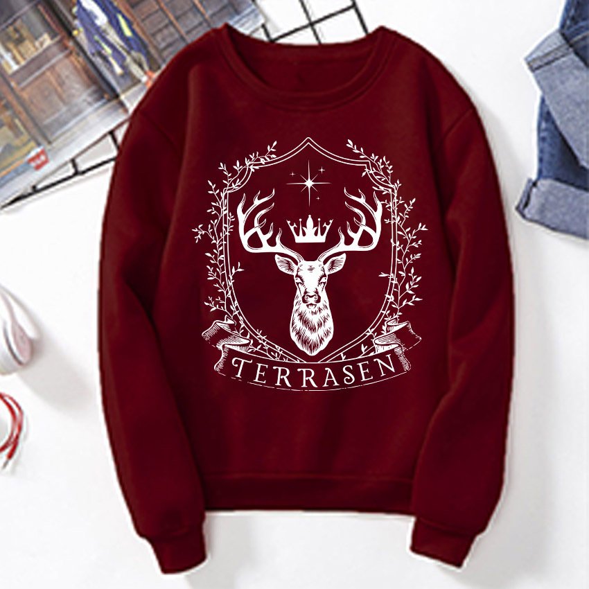 Terraces Throne Of Glass Sweatshirt Sarah J Maas Series Hood - Image 10