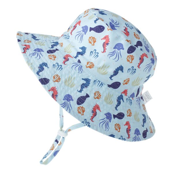 Baby Girl Breathable Parent-child Beach  Fisherman Hat - Image 8