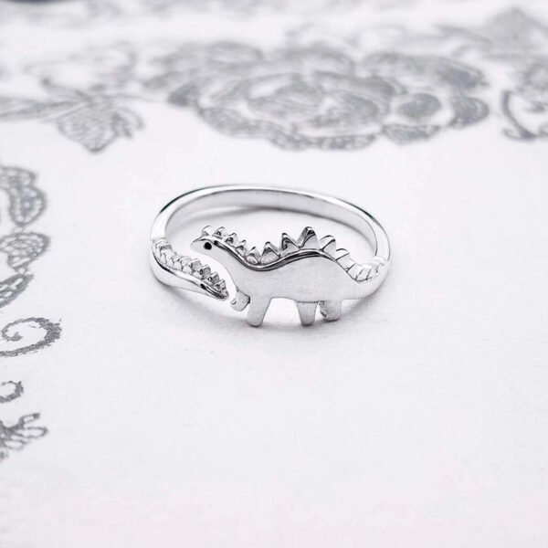 Dinosaur Animal Ring Tyrannosaurus Stegosaurus Open Rings For Women Jewelry - Image 7